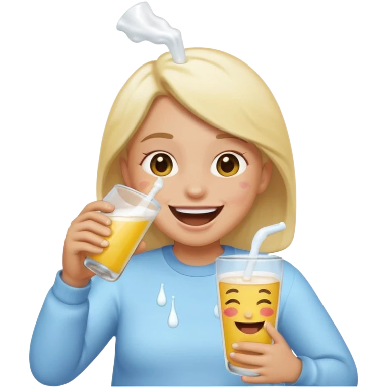  while drinking white liquid while flying while eating while dying while laughing while doing his homework while making salt while cutting down trees while using chat GPT while using emojis.com while producing babies emoji