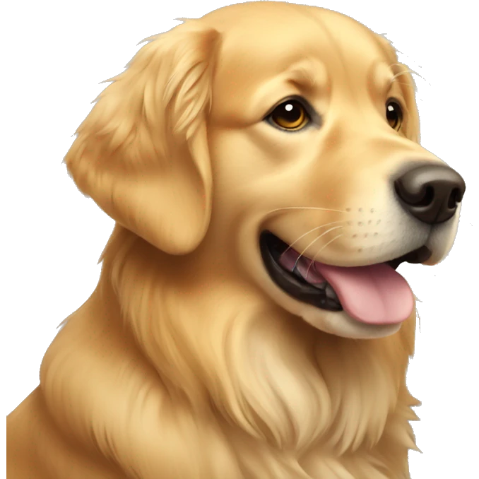 golden retriever emoji