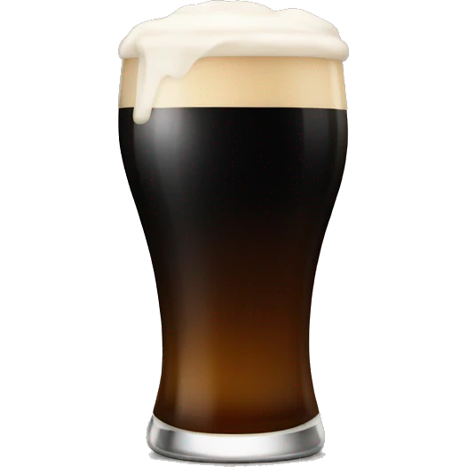 Pint of guinness emoji