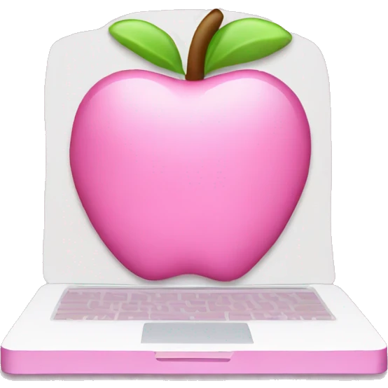 Pink MacBook  emoji