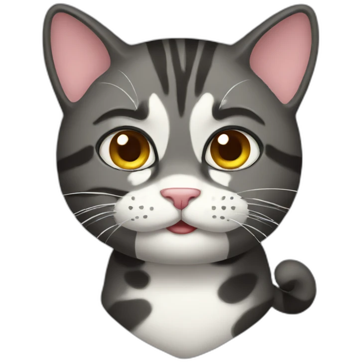 Hello cat emoji