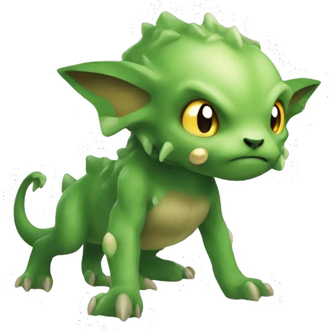 create a pokémon like creature emoji
