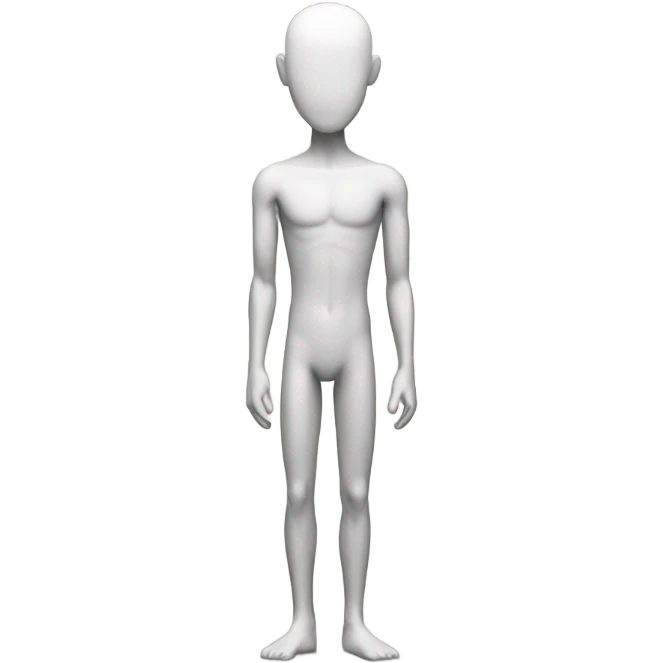 Skinny guy emoji