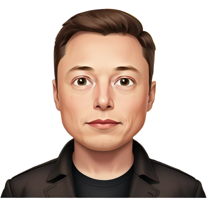 Elon musk with Tulsa on fire  emoji