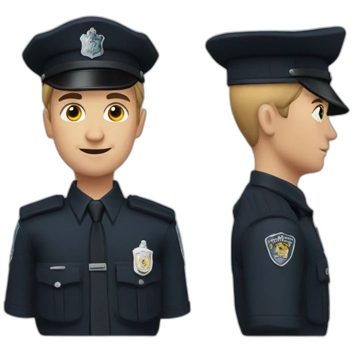 Harry potter policier emoji