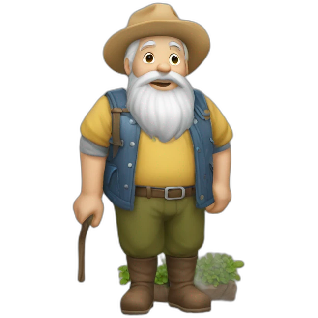 nain de jardin emoji