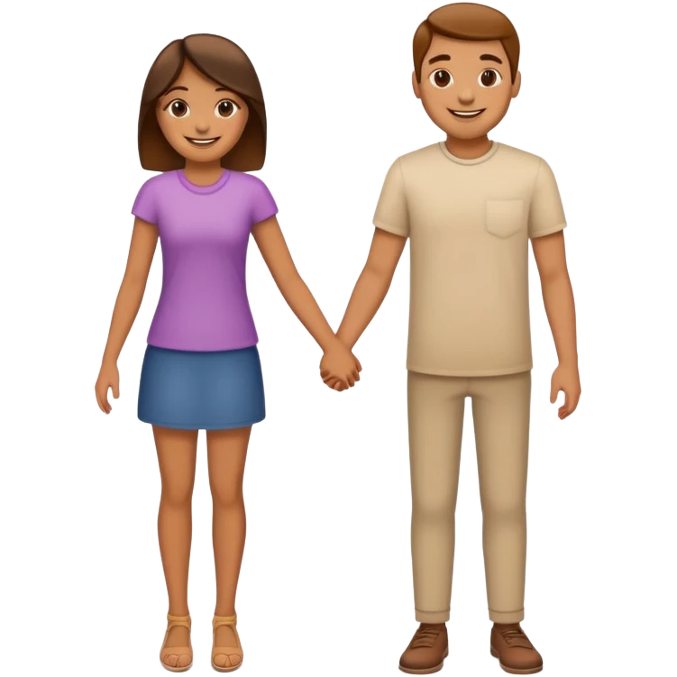 couple holding hands emoji