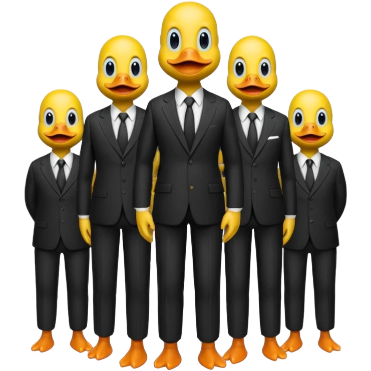 socialite duck men emoji