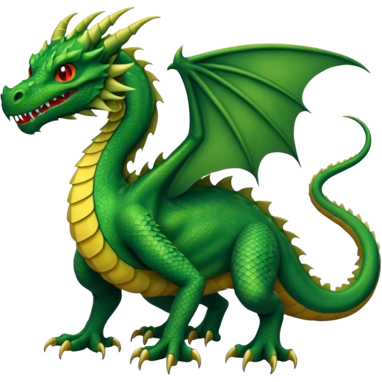Dragon with six legs  emoji