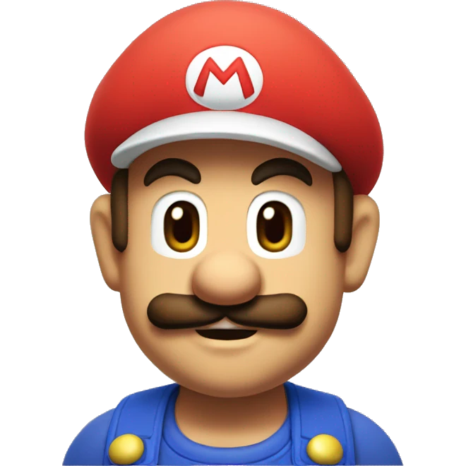 Mario Nintendo emoji