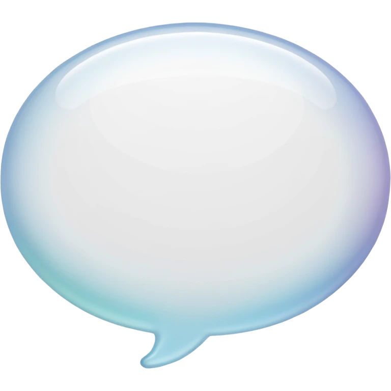 conversation bubble emoji