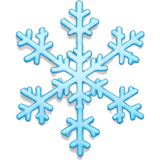 Snowflake emoji
