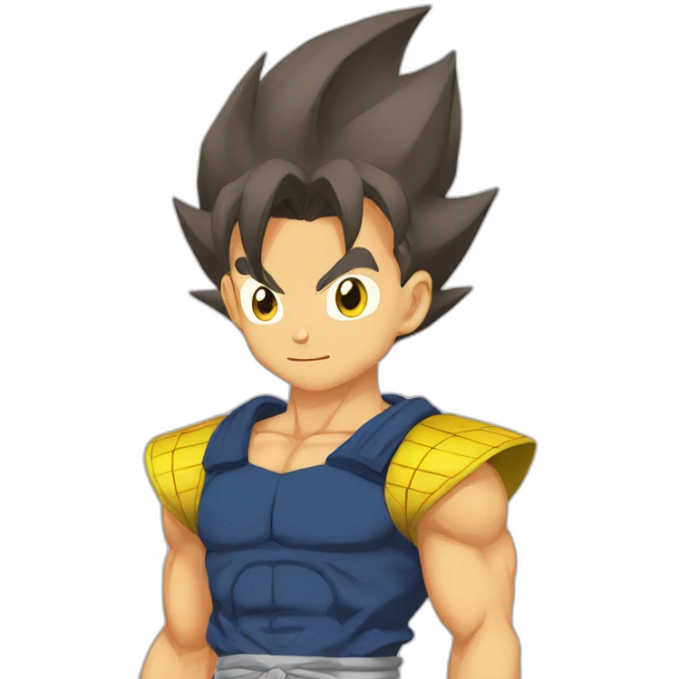 super saiyan anime boy emoji