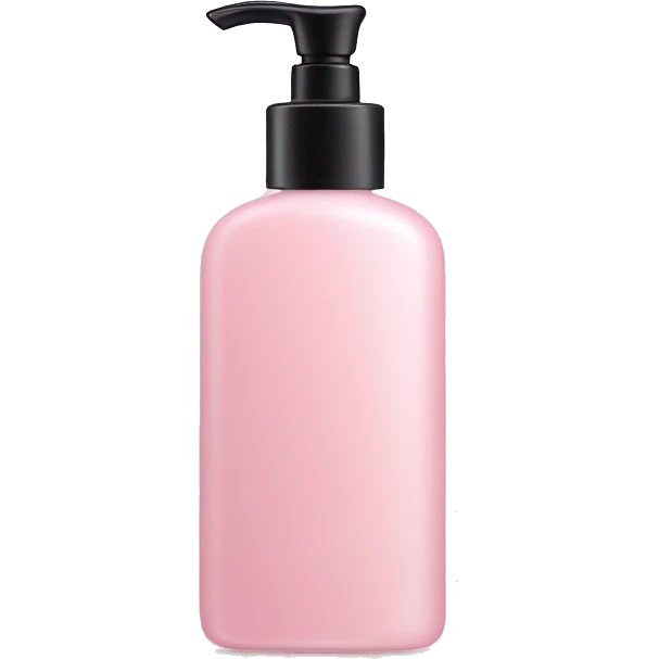 Light pink lotion bottle emoji