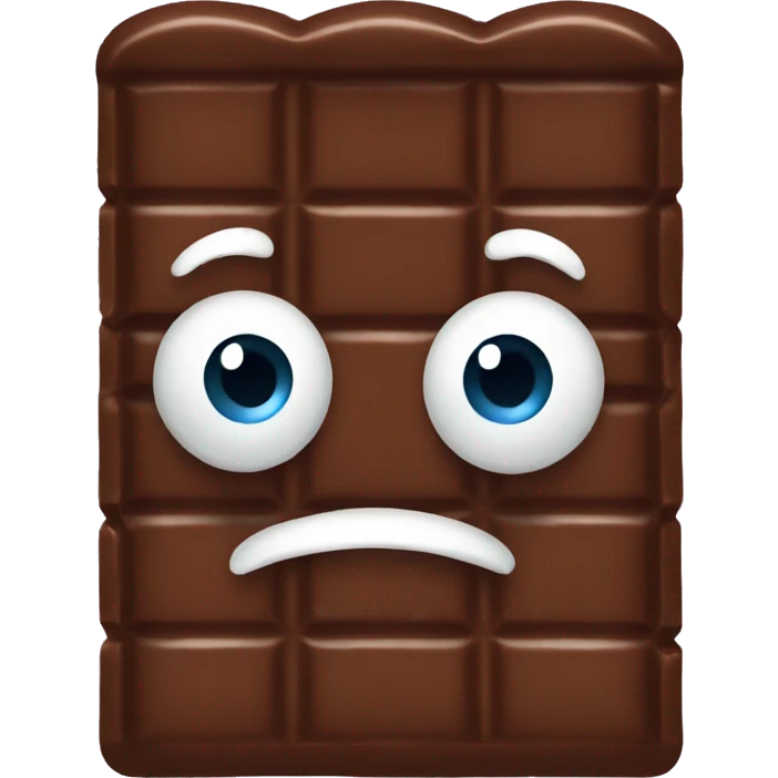 filled chocolate bar emoji