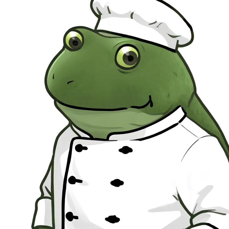 bufo in a chef coat emoji