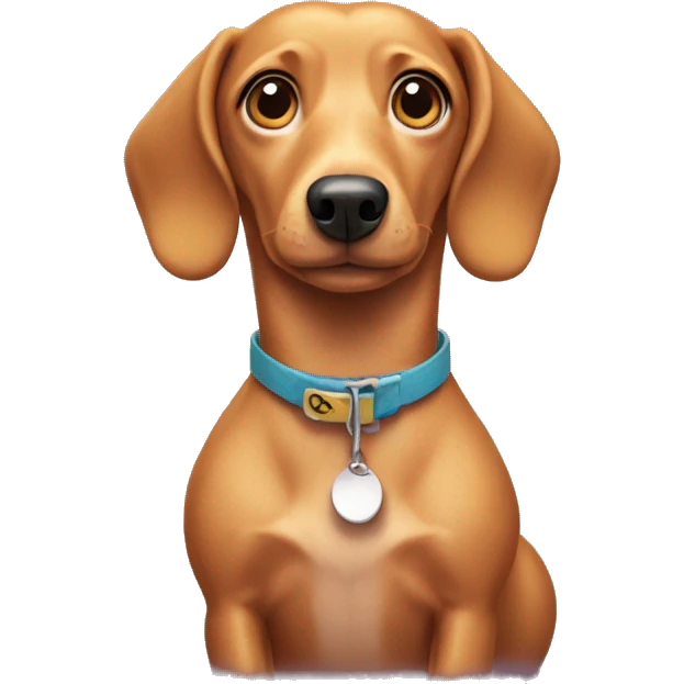 Weenie dog  emoji