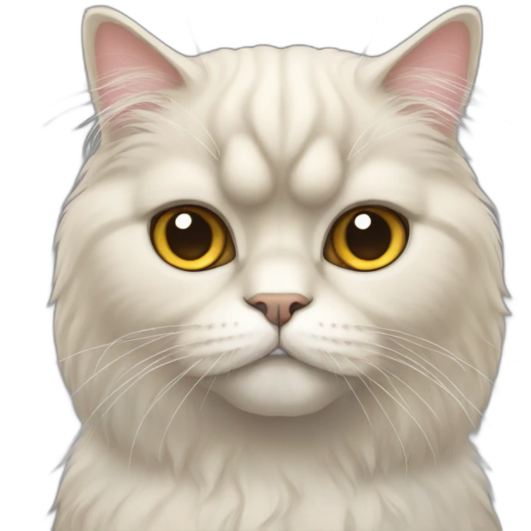 Persian cat  emoji