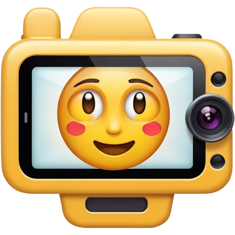 mobile phone camera emoji