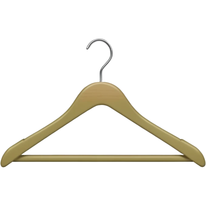 pale olive hanger emoji