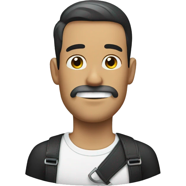 A man shaves  emoji