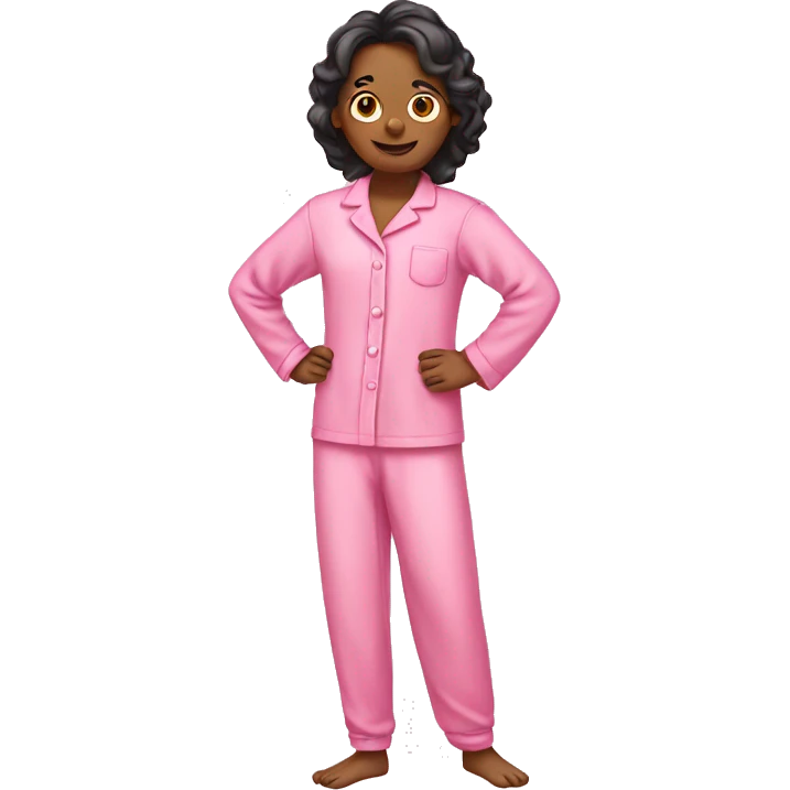 Pink pajamas emoji