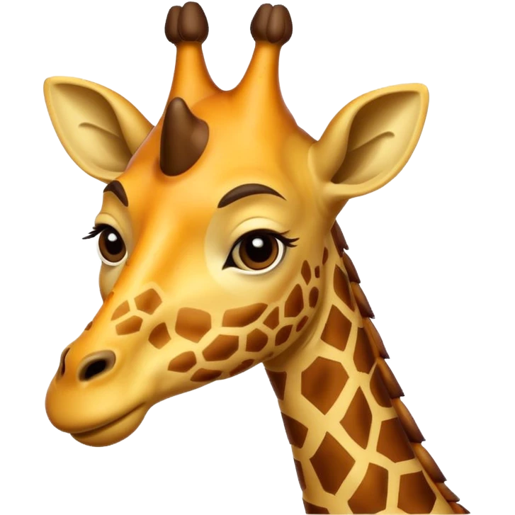 king giraffe emoji