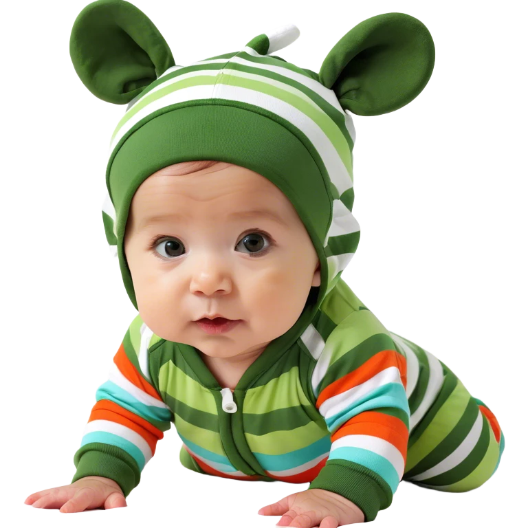 Cute baby  emoji
