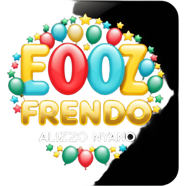 necesito un logo formato redondo en el cual transmita el siguiente mensaje "feliz año nuevo" emoji
