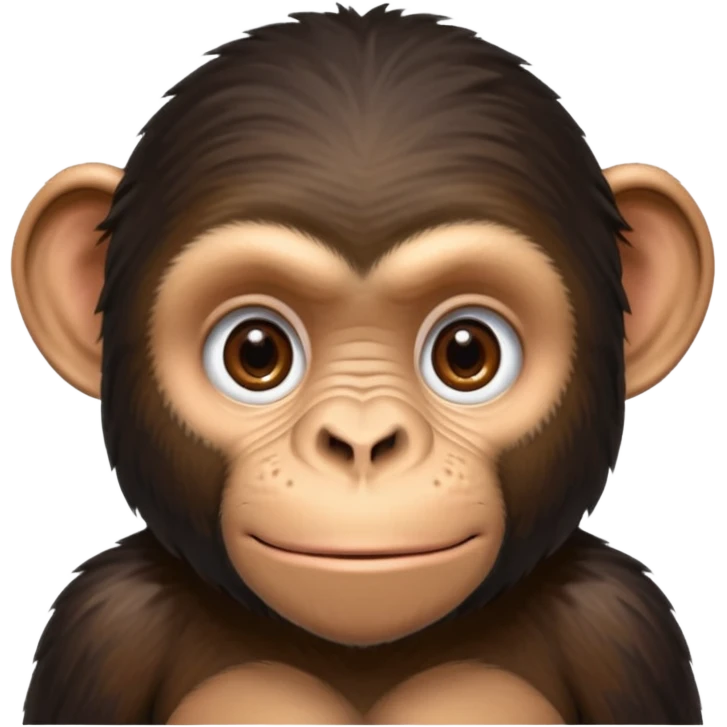 Chimpanzee emoji