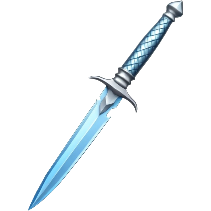 dagger which has water in the sharp part 
 emoji