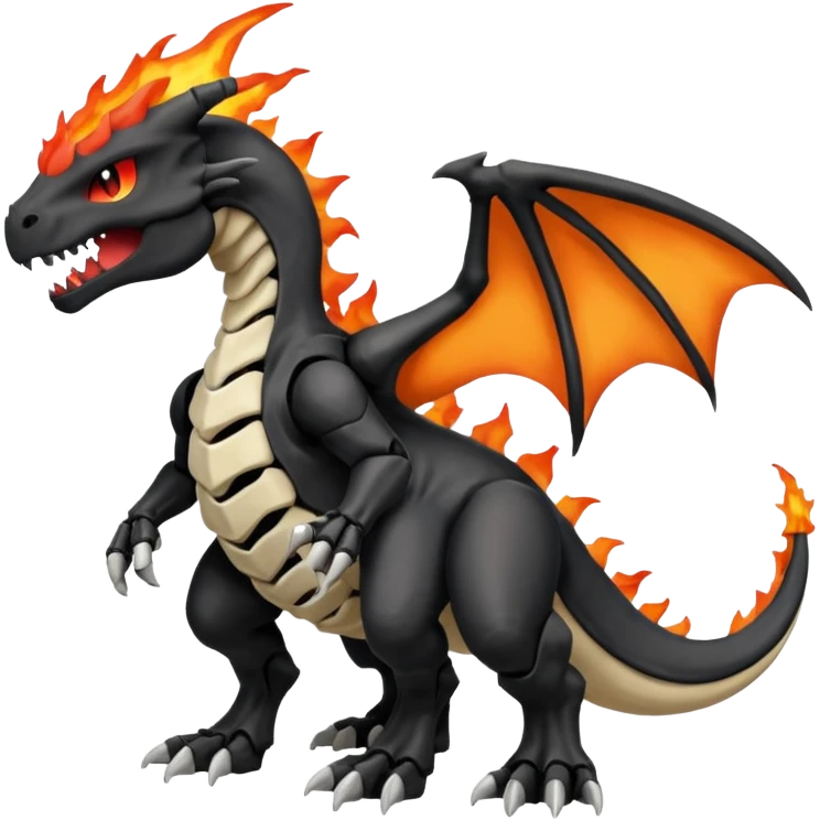 Salandit-Charizard-Duskull-Cubone-Hybrid (Full body) emoji