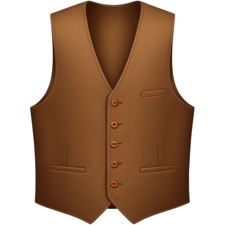waistcoat emoji