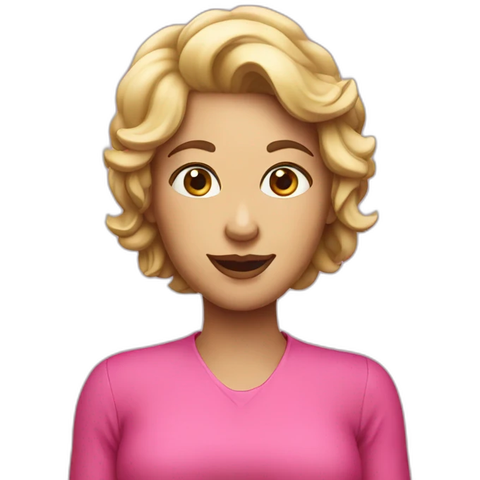 Apple PinkLady emoji