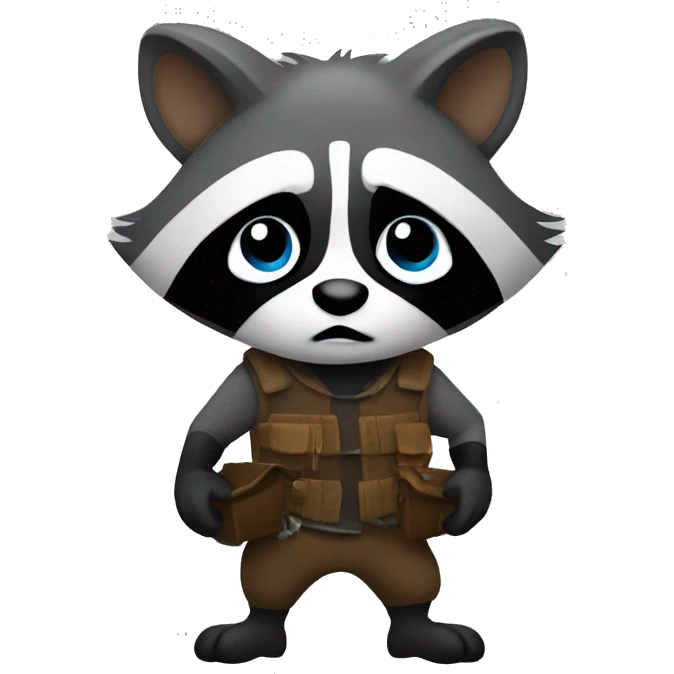raccoon thief emoji