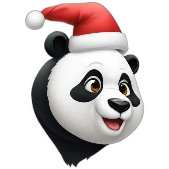 panda-with-Christmas emoji