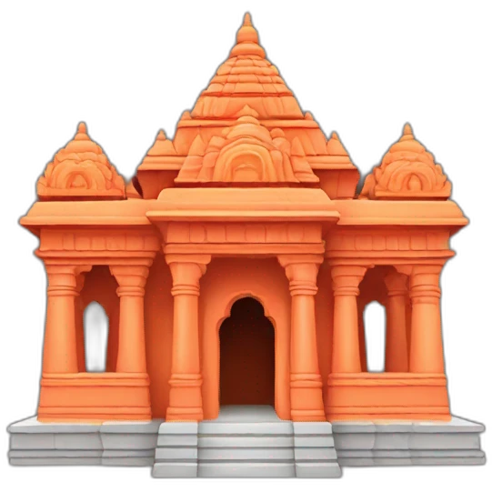 Ram mandir  emoji