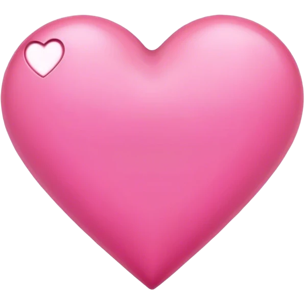 Pink heart emoji