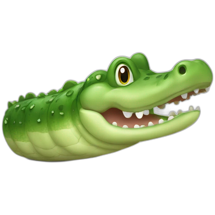 cucumber crocodile emoji