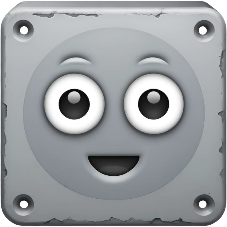 Crée un parpin en béton  emoji