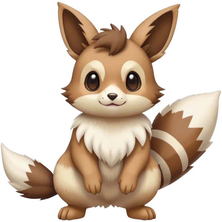 Eevee-Furret-Linoone-Hybrid (Full body) emoji
