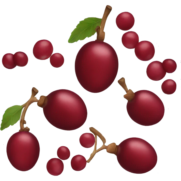 Cranberry emoji