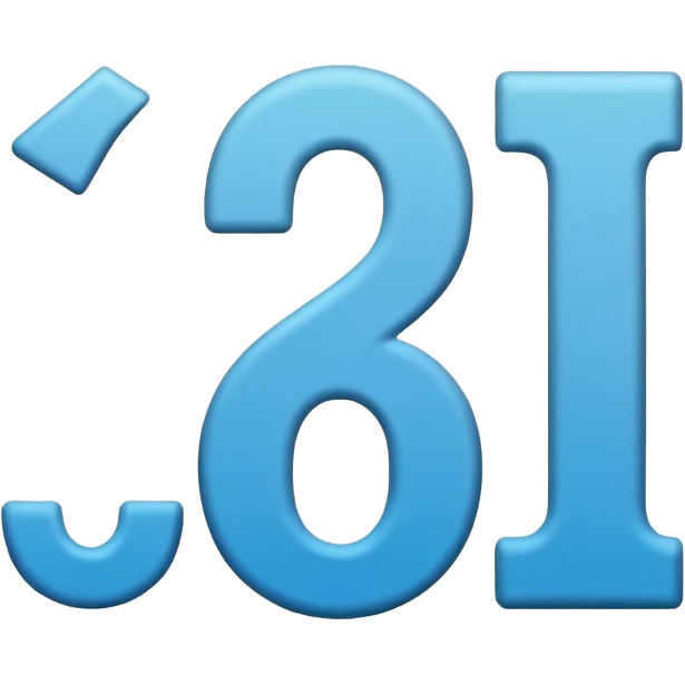 numbers saying 67 emoji