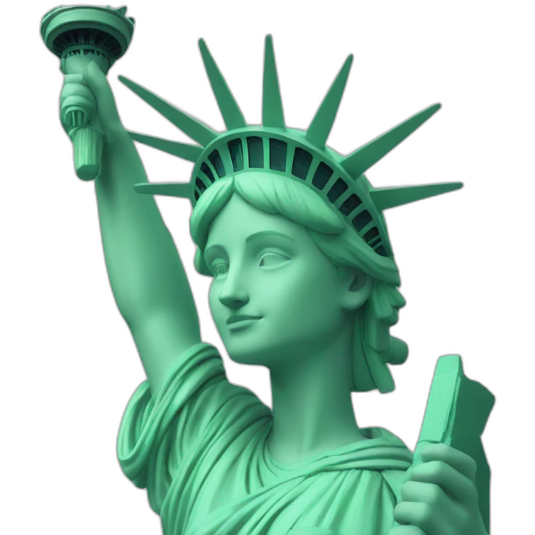 statue of liberty NY emoji