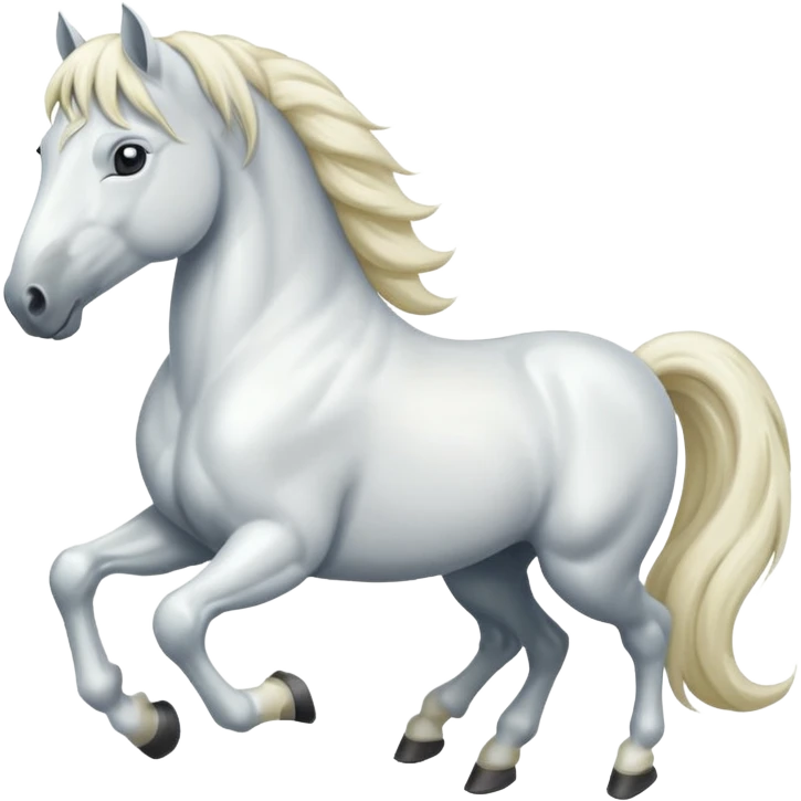 White horse emoji