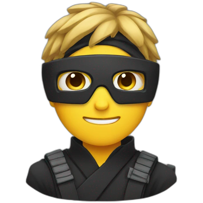 ninja with glasses emoji