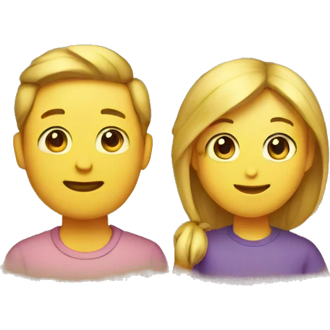 A couple photo with the initials A and N emoji