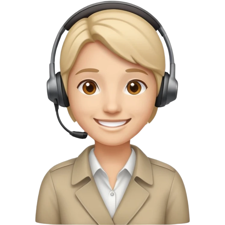 customer support agent emoji