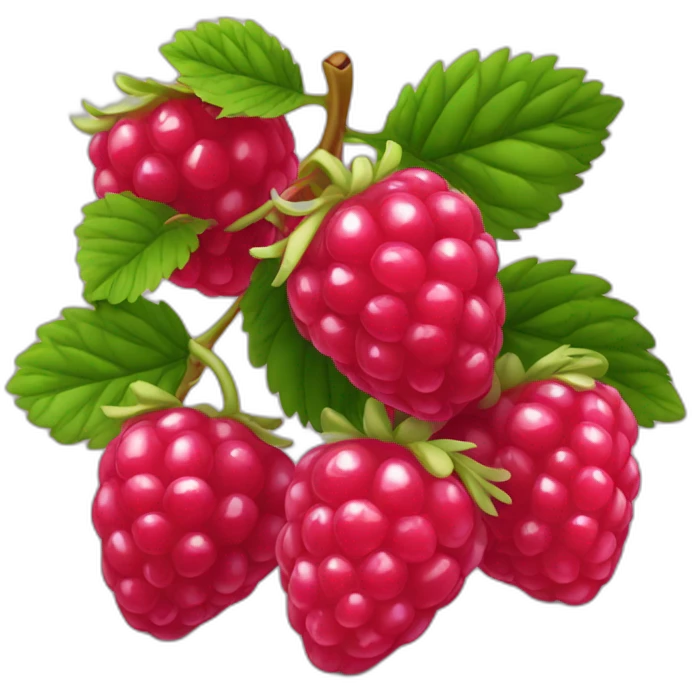 Frais framboise mirti emoji