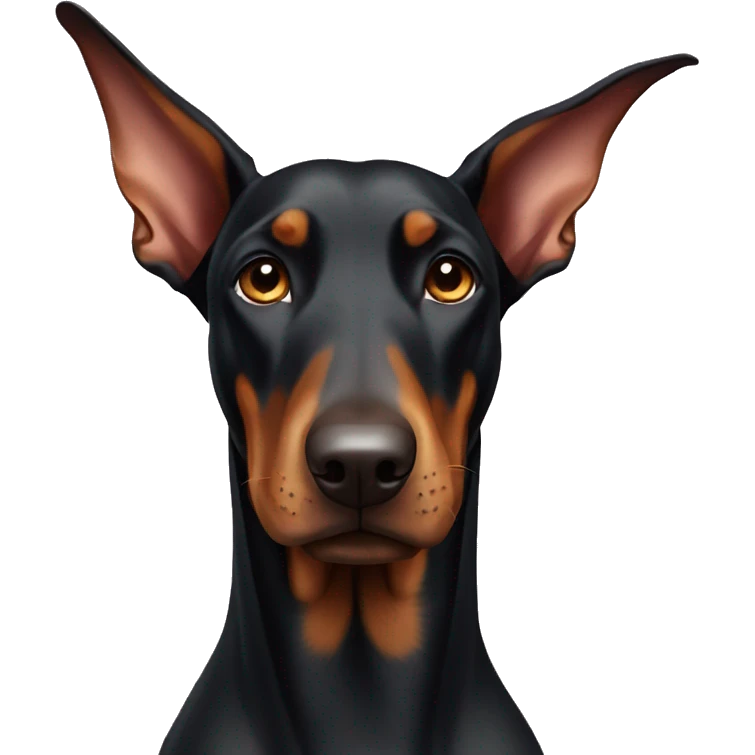 Beautiful Doberman  emoji